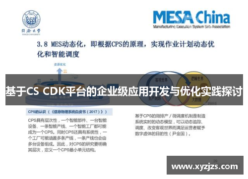 基于CS CDK平台的企业级应用开发与优化实践探讨